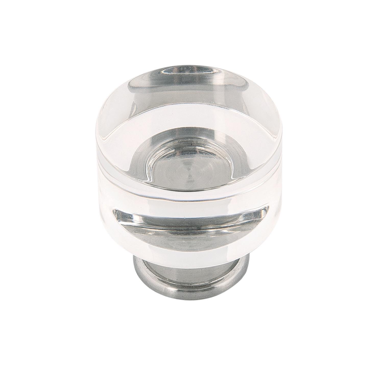 Crysacrylic with Satin Nickel